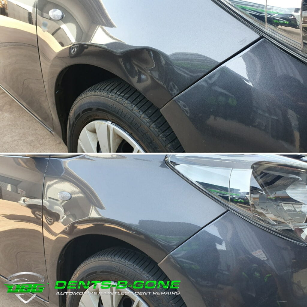 Before and After PDR Repair