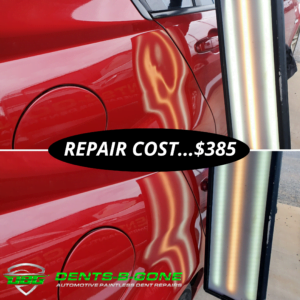 how much does paintless dent removal cost